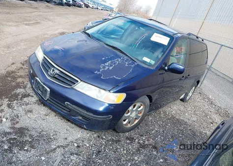 2003 Honda Odyssey Ex z USA, uszkodzony, nr VIN 5FNRL18653B076073